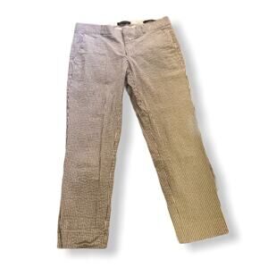 Banana Republic seersucker Avery pant size 4